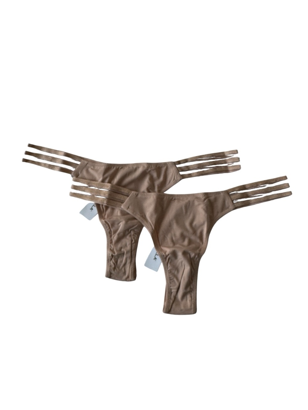 COSABELLA Bundle Of Two Tempo Strappy Thong Size M/L Natural